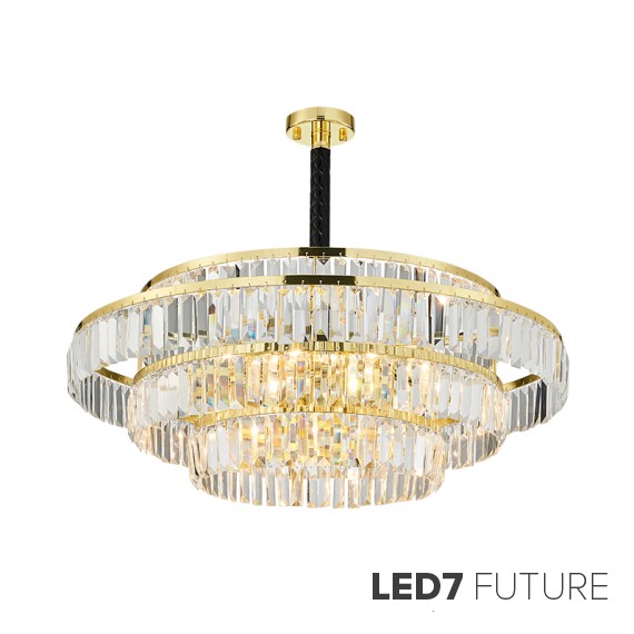 Loft Industry Modern - Spring Chandelier